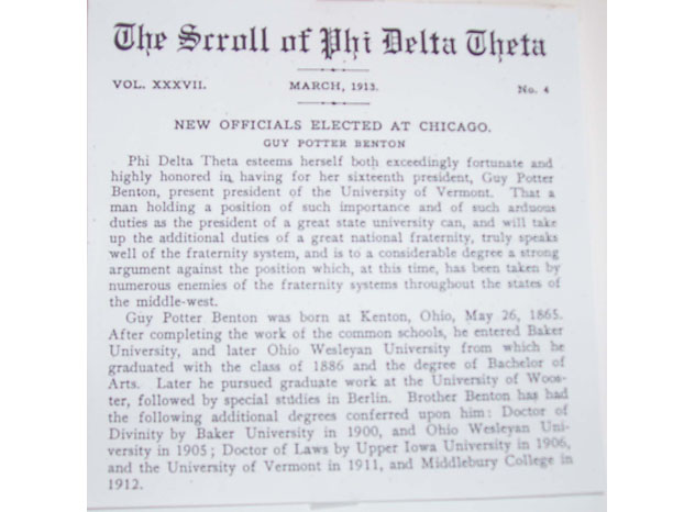 The Scroll of Phi Delta Theta